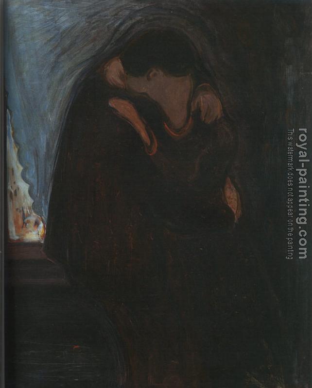 Edvard Munch : The Kiss Edvard Munch : The Kiss